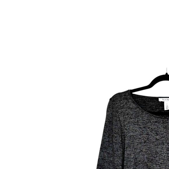 WHBM Black Heather Top - Picture 3 of 7